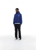 ATHLETIC INC HOODIE BLUE - Image 4