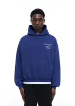ATHLETIC INC HOODIE BLUE - Image 3