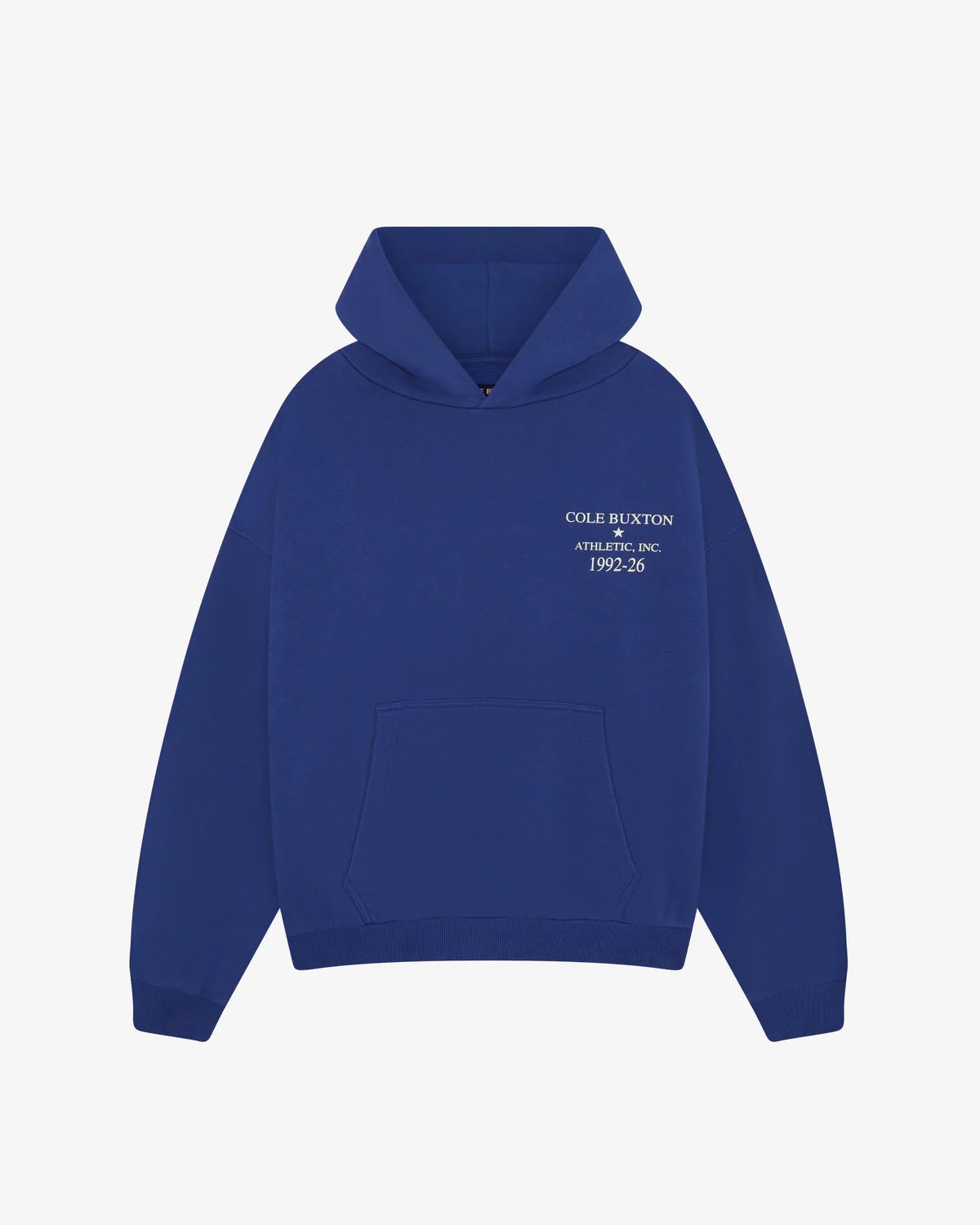 ATHLETIC INC HOODIE BLUE ATHLETIC INC HOODIE BLUE - Image 1