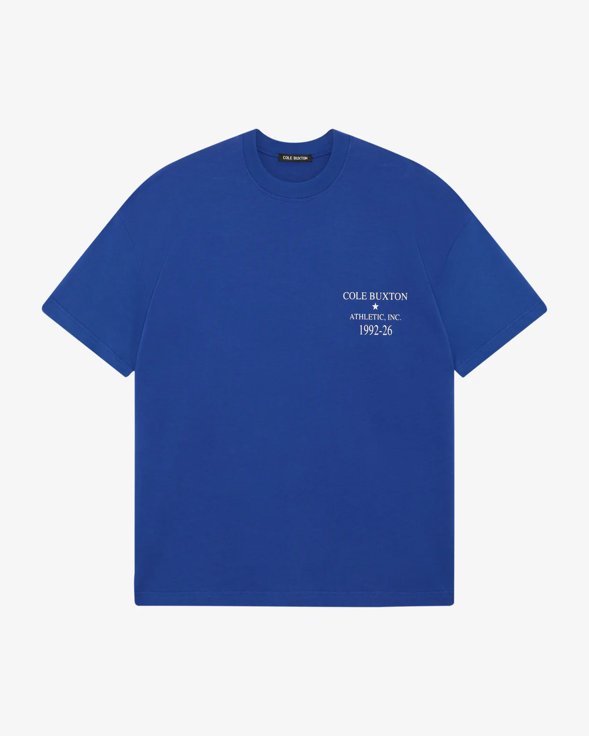 ATHLETIC INC T-SHIRT BLUE ATHLETIC INC T-SHIRT BLUE - Image 1