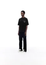 ATHLETIC INC T-SHIRT VINTAGE BLACK - Image 3