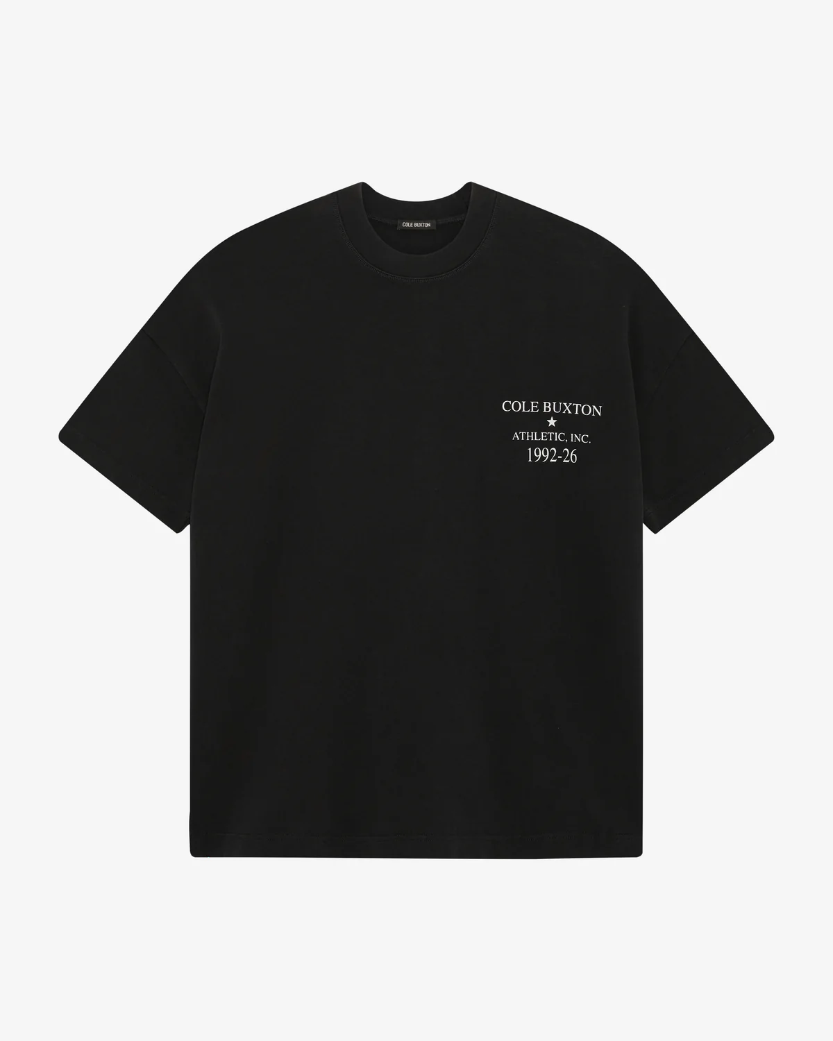 ATHLETIC INC T-SHIRT VINTAGE BLACK ATHLETIC INC T-SHIRT VINTAGE BLACK - Image 1