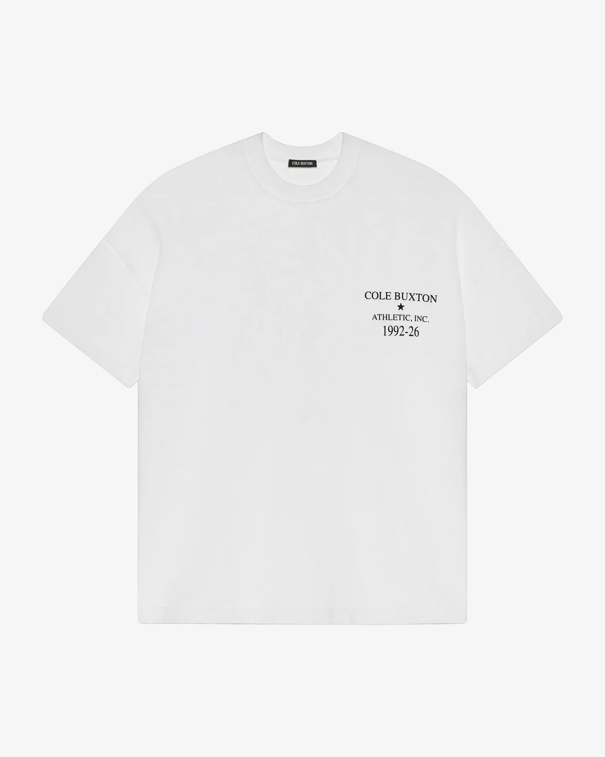 ATHLETIC INC T-SHIRT WHITE ATHLETIC INC T-SHIRT WHITE - Image 1
