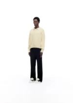 BEACH KNIT POLO SWEATER VINTAGE WHITE - Image 4