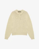 BEACH KNIT POLO SWEATER VINTAGE WHITE