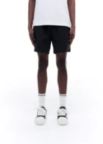 BRUSHED RIPSTOP SWIM SHORTS BLACK - Image 4