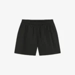 BRUSHED RIPSTOP SWIM SHORTS BLACK