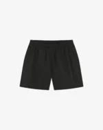 BRUSHED RIPSTOP SWIM SHORTS BLACK