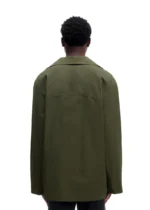 CAR COAT OLIVE GREEN - Image 2