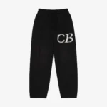 CB LOGO KNIT PANTS BLACK