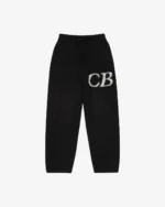 CB LOGO KNIT PANTS BLACK