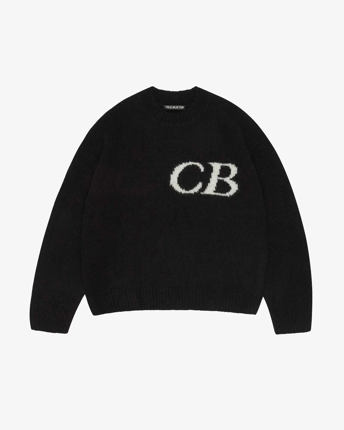 CB LOGO KNIT SWEATER BLACK CB LOGO KNIT SWEATER BLACK - Image 1