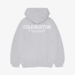 CB SPORTSWEAR HOODIE LIGHT GREY MARL