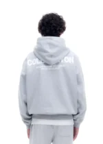 CB SPORTSWEAR HOODIE LIGHT GREY MARL - Image 2