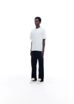 CB SPORTSWEAR T-SHIRT LIGHT GREY MARL / PINK - Image 4