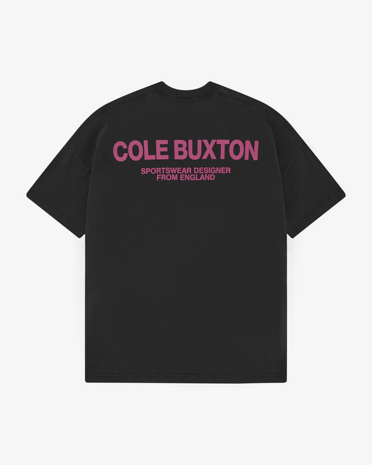 CB SPORTSWEAR T-SHIRT VINTAGE BLACK PINK CB SPORTSWEAR T-SHIRT VINTAGE BLACK / PINK - Image 1