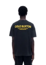 CB SPORTSWEAR T-SHIRT VINTAGE BLACK \YELLOW - Image 2
