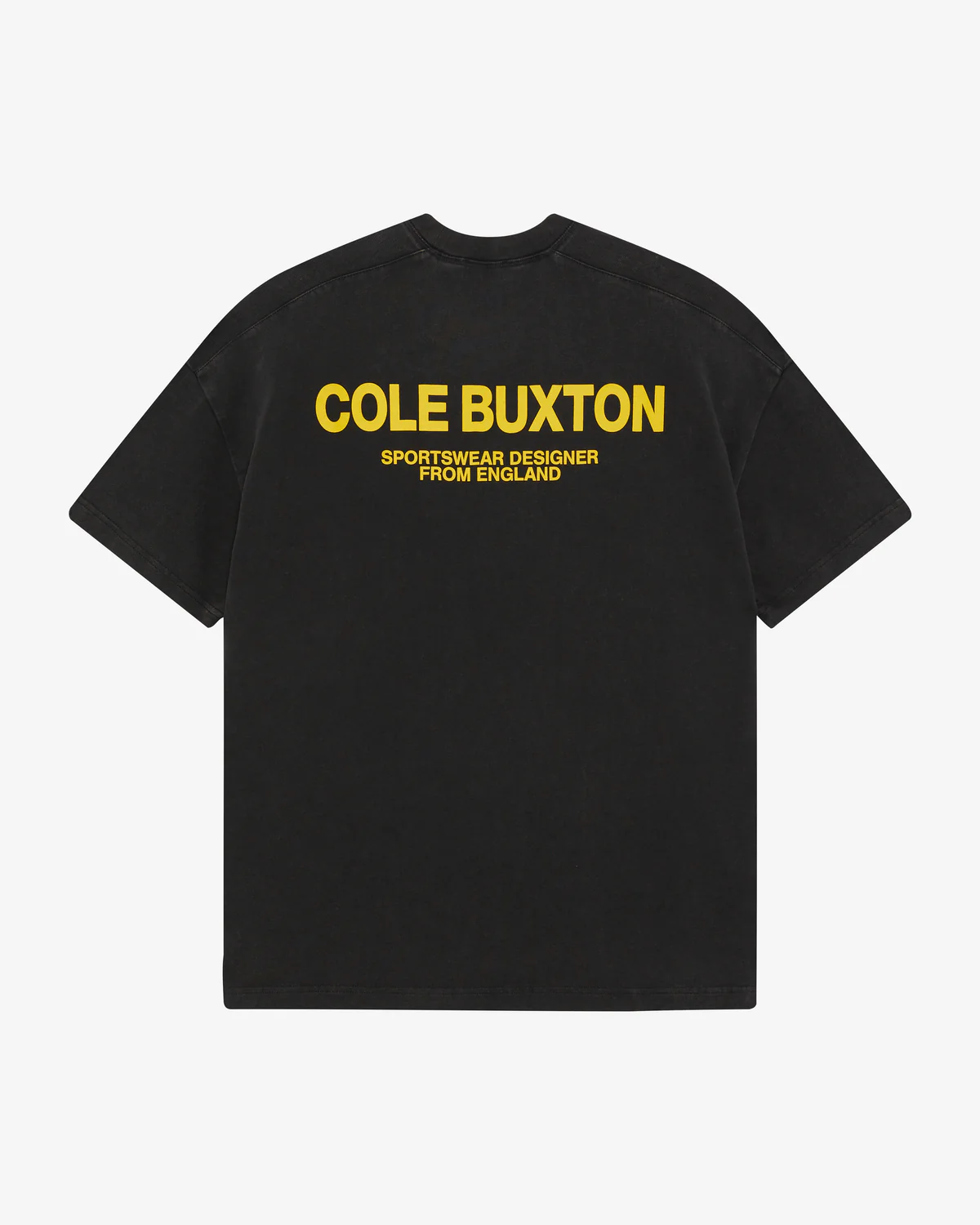 CB SPORTSWEAR T-SHIRT VINTAGE BLACK YELLOW CB SPORTSWEAR T-SHIRT VINTAGE BLACK \YELLOW - Image 1