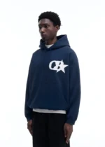 CB STAR HOODIE NAVY - Image 3