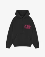 CB STAR HOODIE VINTAGE BLACK / PINK
