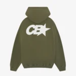 CB STAR RACING HOODIE KHAKI