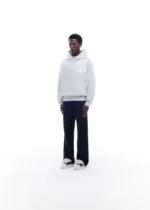 CB STAR RACING HOODIE LIGHT GREY MARL - Image 5