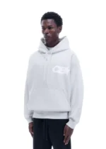 CB STAR RACING HOODIE LIGHT GREY MARL - Image 3