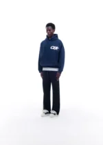 CB STAR RACING HOODIE NAVY - Image 5