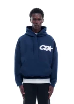 CB STAR RACING HOODIE NAVY - Image 4
