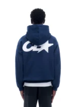 CB STAR RACING HOODIE NAVY - Image 3