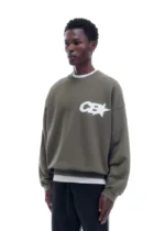 CB STAR RACING SWEATSHIRT KHAKI - Image 2