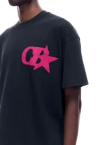 CB STAR T-SHIRT VINTAGE BLACK / PINK - Image 2