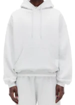 CB TAB HOODIE LIGHT GREY MARL - Image 4