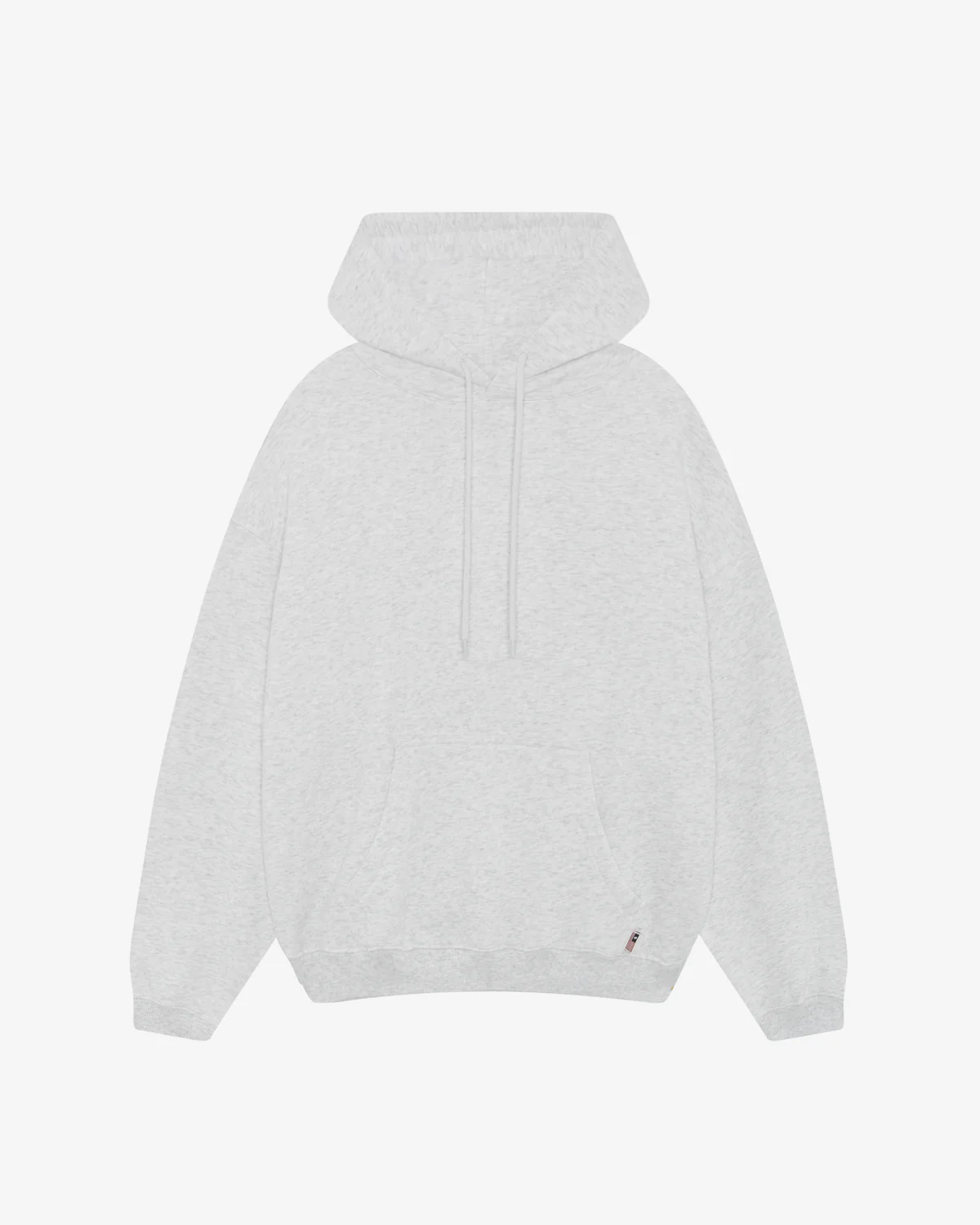 CB TAB HOODIE LIGHT GREY MARL CB TAB HOODIE LIGHT GREY MARL - Image 1