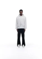 COLE BUXTON SPORT ZIPPED HOODIE LIGHT GREY MARL - Image 5
