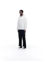 COLE BUXTON SPORT ZIPPED HOODIE LIGHT GREY MARL - Image 4