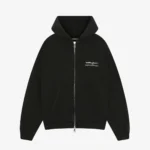 COLE BUXTON SPORT ZIPPED HOODIE VINTAGE BLACK