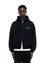 COLE BUXTON SPORT ZIPPED HOODIE VINTAGE BLACK - Image 3