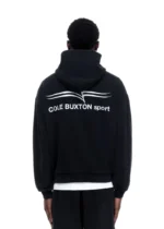 COLE BUXTON SPORT ZIPPED HOODIE VINTAGE BLACK - Image 2