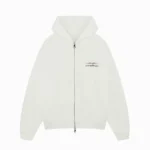 COLE BUXTON SPORT ZIPPED HOODIE VINTAGE WHITE