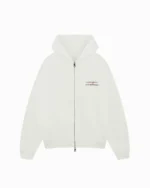COLE BUXTON SPORT ZIPPED HOODIE VINTAGE WHITE