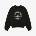 COLE BUXTON STATE RAGLAN SWEATSHIRT BLACK