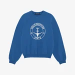 COLE BUXTON STATE RAGLAN SWEATSHIRT BLUE