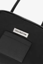 CREASED LEATHER MILITARY DUFFLE BLACK - Image 2