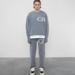 Cb Logo Knit-Gray Pants - Image 2
