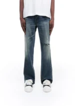 DARK WASH JEANS DARK BLUE - Image 5
