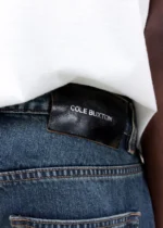 DARK WASH JEANS DARK BLUE - Image 3
