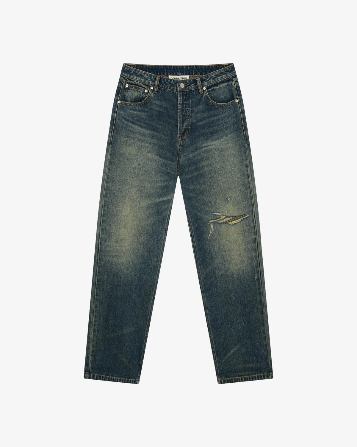 DARK WASH JEANS DARK BLUE DARK WASH JEANS DARK BLUE - Image 1