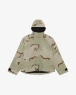 DESERT CAMO HOODED JACKET DESERT CAMO