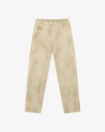 DIRTY DOUBLE KNEE CARPENTER PANTS VINTAGE WHITE